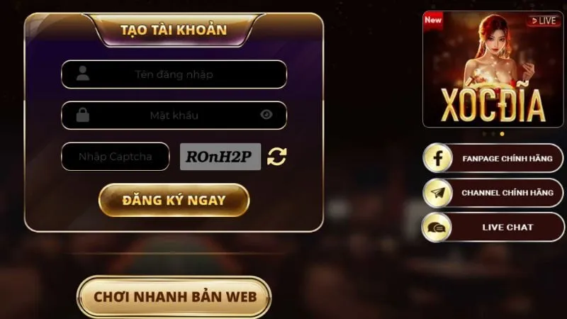 Đăng ký/Đăng nhập SunWin 1 Hướng đăng ký Sunwin tối đa 1 phút